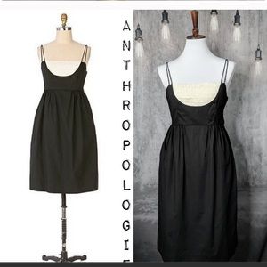 Anthro Viola tuxedo dress 0